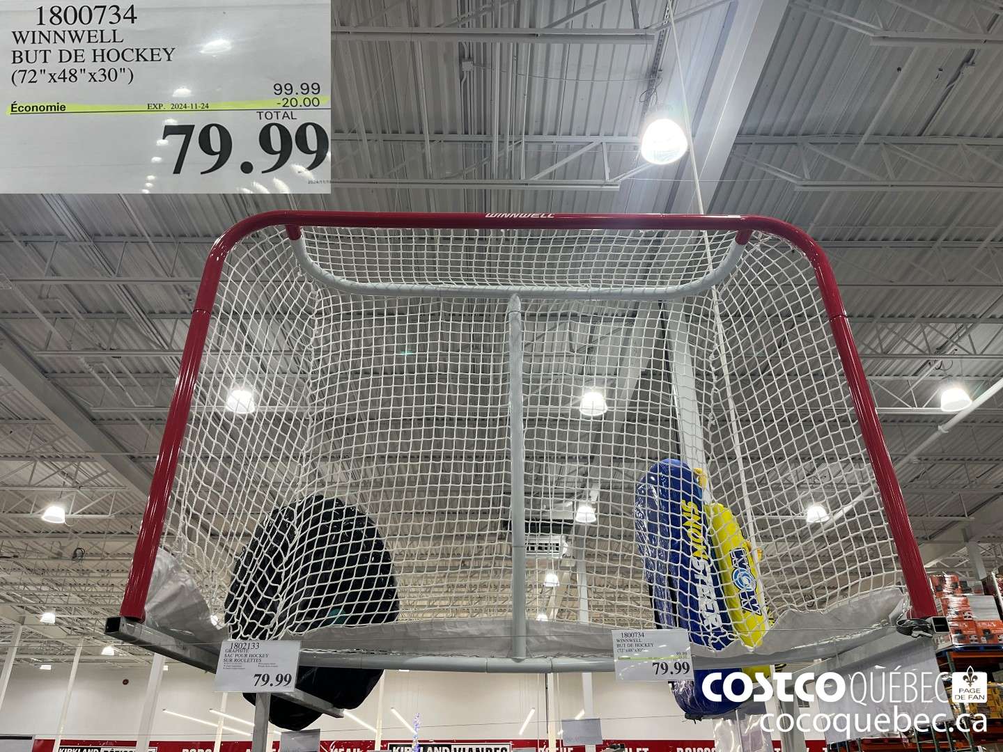 1800734 WINNWELL BUT DE HOCKEY  ($20.00 INSTANT SAVINGS EXPIRES ON 2024-11-24) $99.99