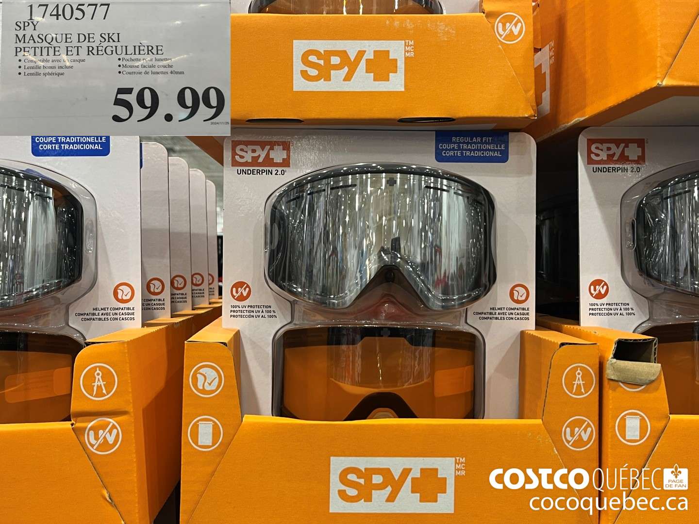 1740577 BIASO UE DE SKI PETITE ET REGULIERE  $59.99