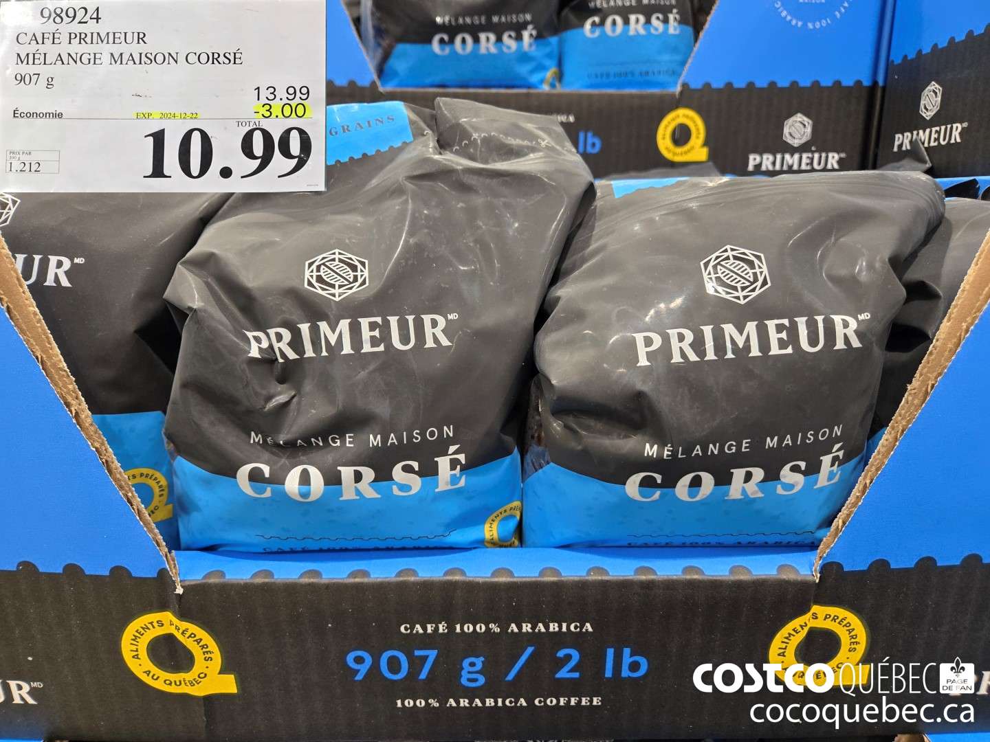 98924 CAFE PRIMEUR MELANGE MAISON CORSE  ($3.00 INSTANT SAVINGS EXPIRES ON 2024-12-22) $10.99