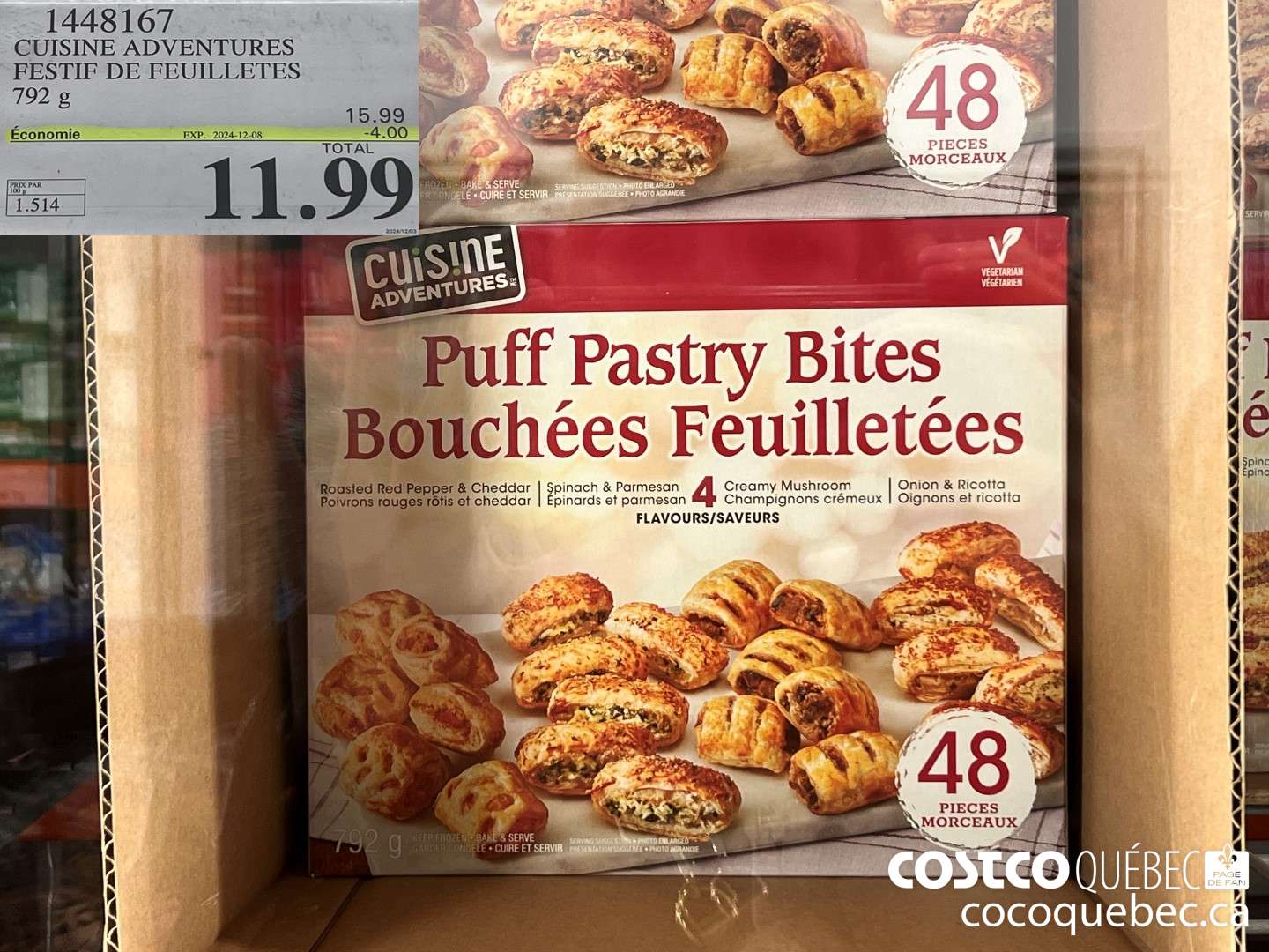 14438167 CUISINE ADVENTURES FESTIF DE FEUILLETES  ($4.00 INSTANT SAVINGS EXPIRES ON 2024-12-08) $11.99