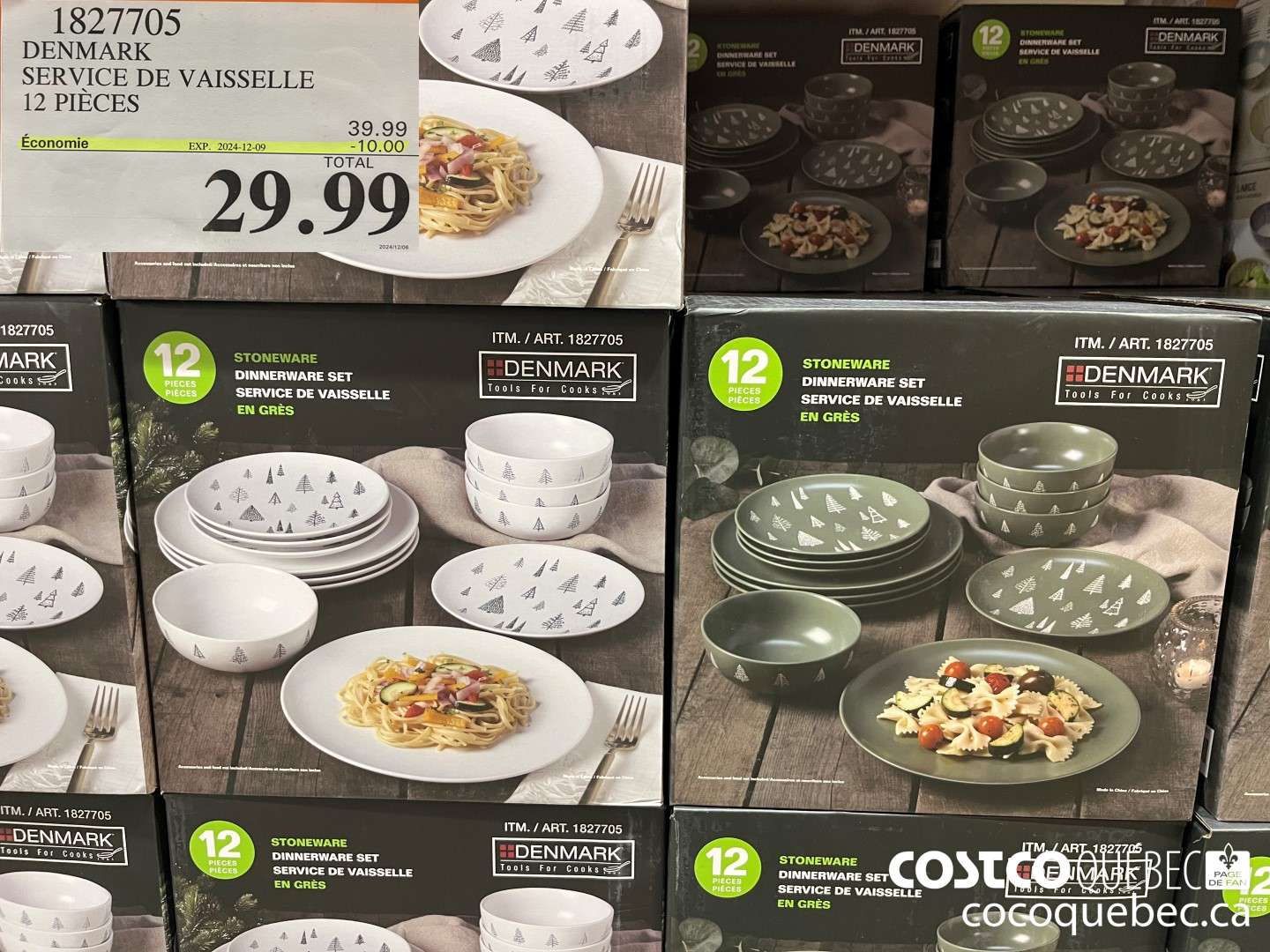 18277055 DENMARK SERVICE DE VAISSELLE 12 PIECES |  ($10.00 INSTANT SAVINGS EXPIRES ON 2024-12-09) $29.99