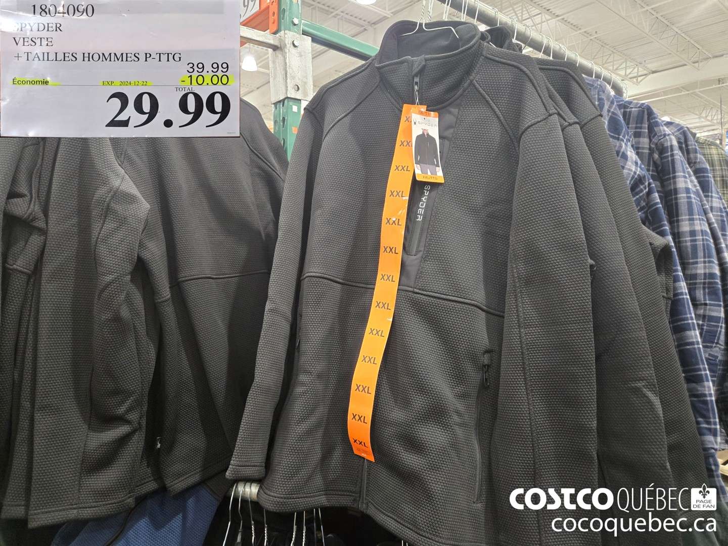 1804090 DER VESTH + TAILLES HOMMES P-TTG 2  ($10.00 INSTANT SAVINGS EXPIRES ON 2024-12-22) $29.99