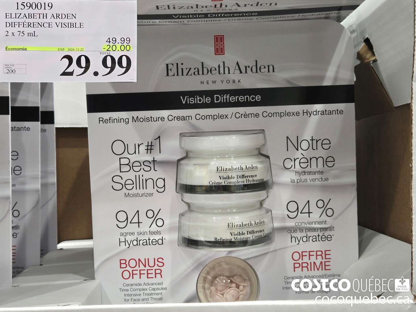 1590019 ELIZABETH ARDEN DIFFERENCE VISIBLE  ($20.00 INSTANT SAVINGS EXPIRES ON 2024-12-22) $29.99