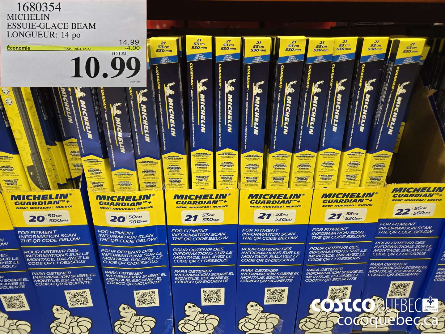 1680354 ESSUIE-GLACE BEAM LONGUEUKR: 14 po  ($4.00 INSTANT SAVINGS EXPIRES ON 2024-12-22) $10.99