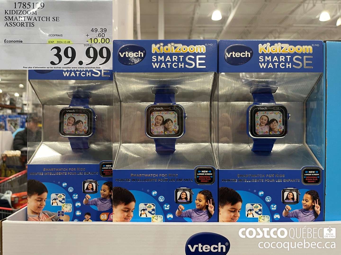 1785129 KIDIZOOM SMARTWATCH SE ASSORTIS 10.00 OFF (EXPIRES ON 2024-12-08) $39.99