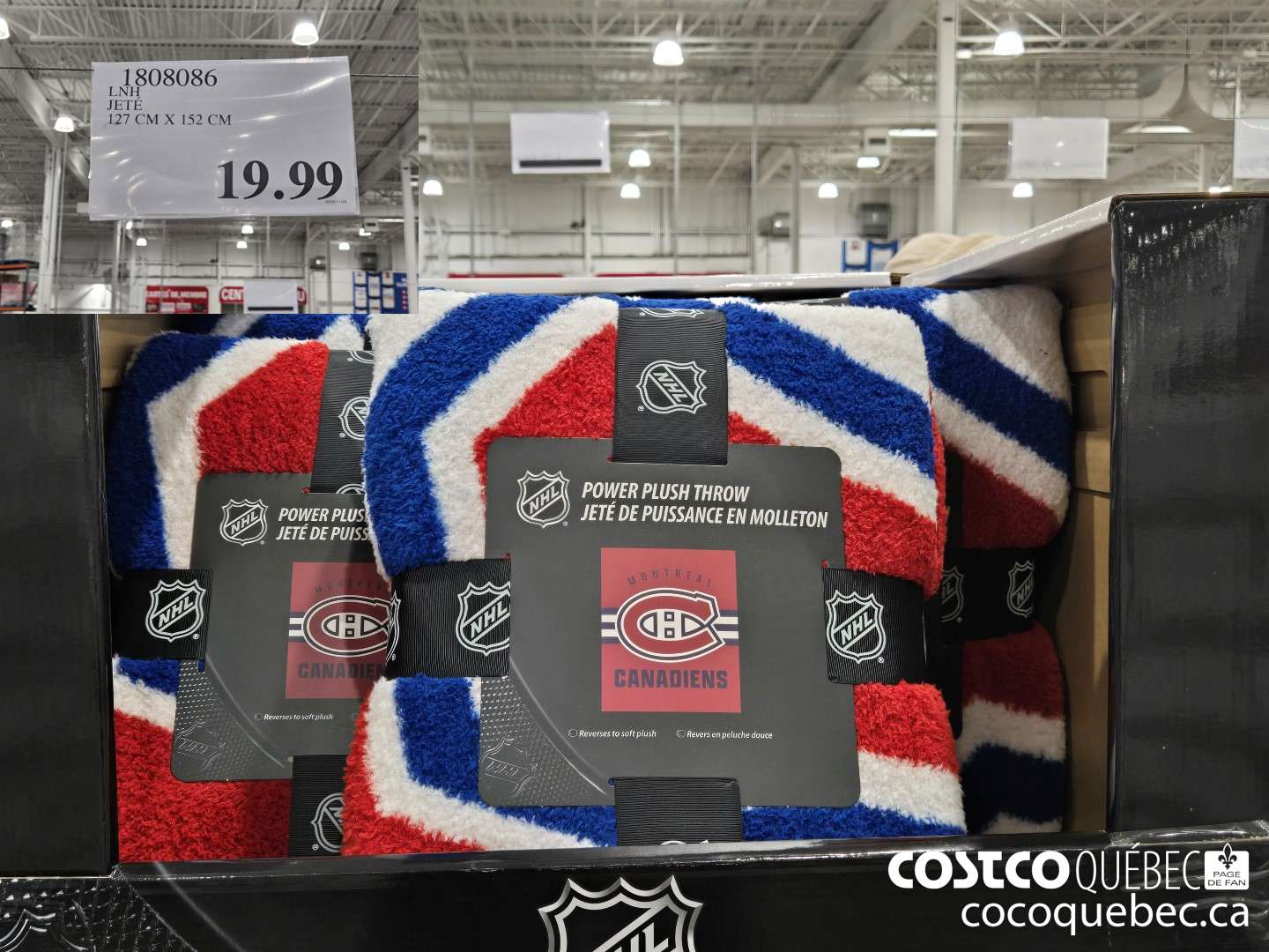 1808086 LNH JETE 127 CM X 152 Gm  $19.99