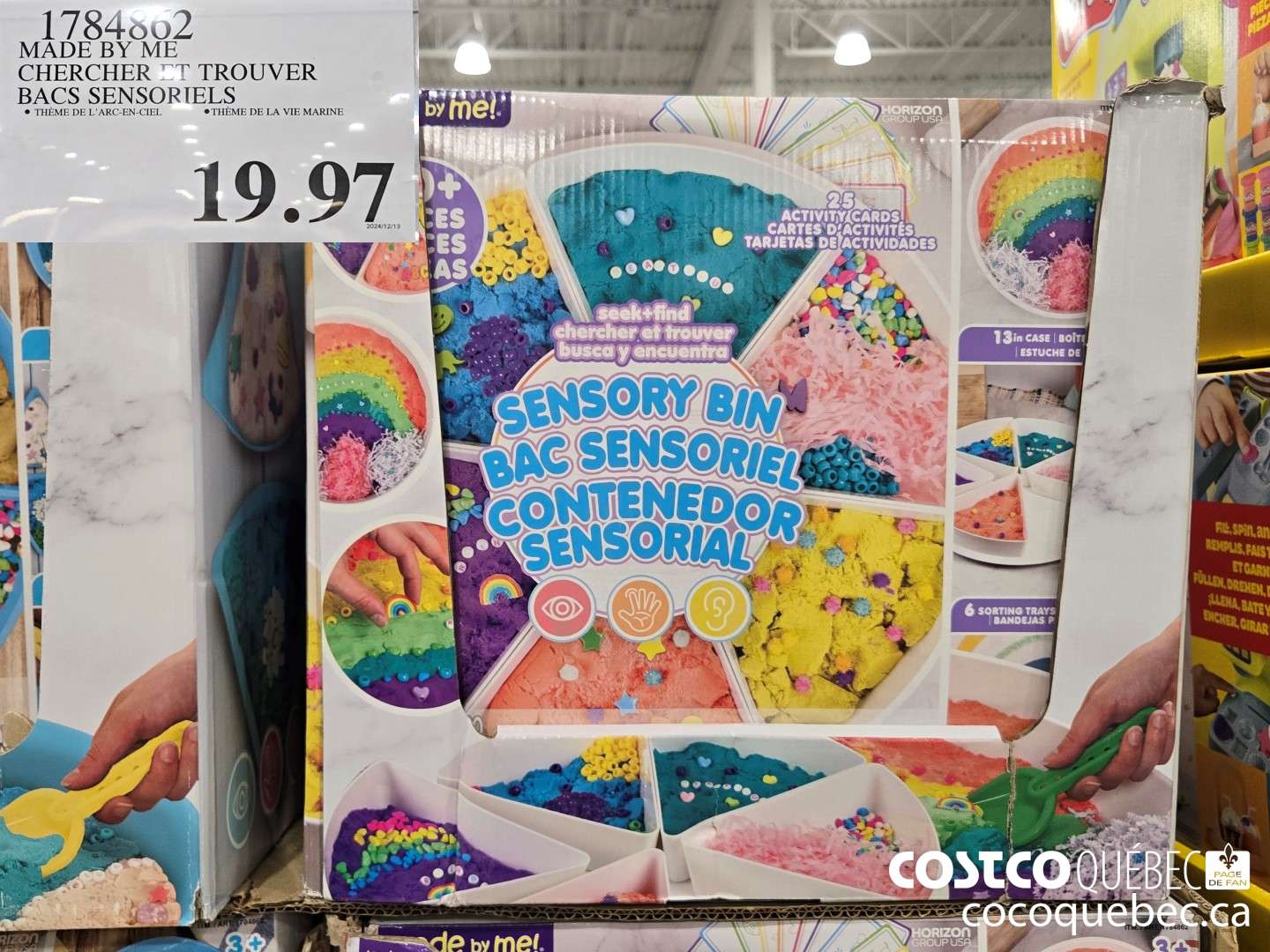 1784562 MADE BY ME CHERCHER ET TROUVER BACS SENSORIELS  $19.97