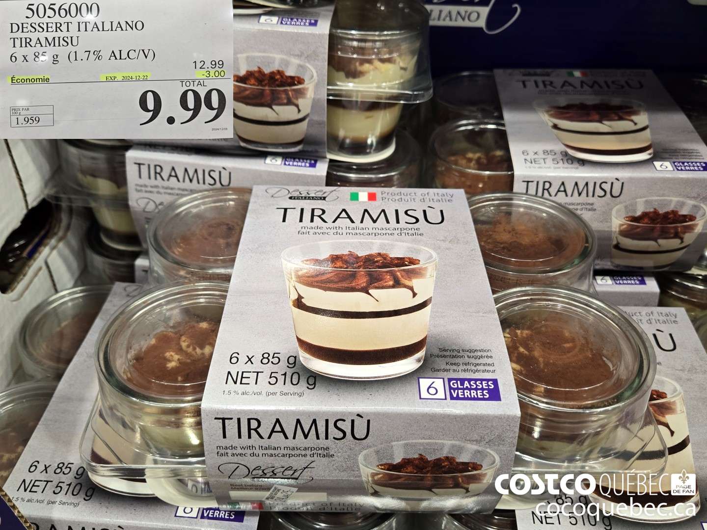 505600 MARIE MORIN CREME BRULEE 8x 105 g  ($3.00 INSTANT SAVINGS EXPIRES ON 2024-12-22) $9.99