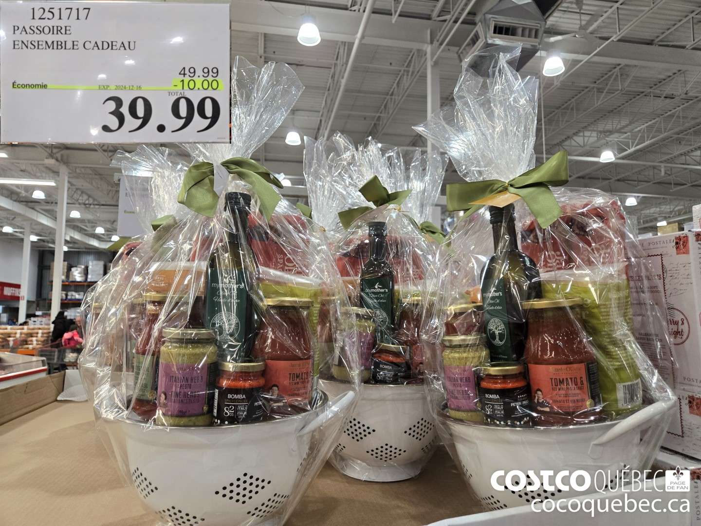 1251717 PASSOIRE ENSEMBLE CADEAU  ($10.00 INSTANT SAVINGS EXPIRES ON 2024-12-16) $39.99