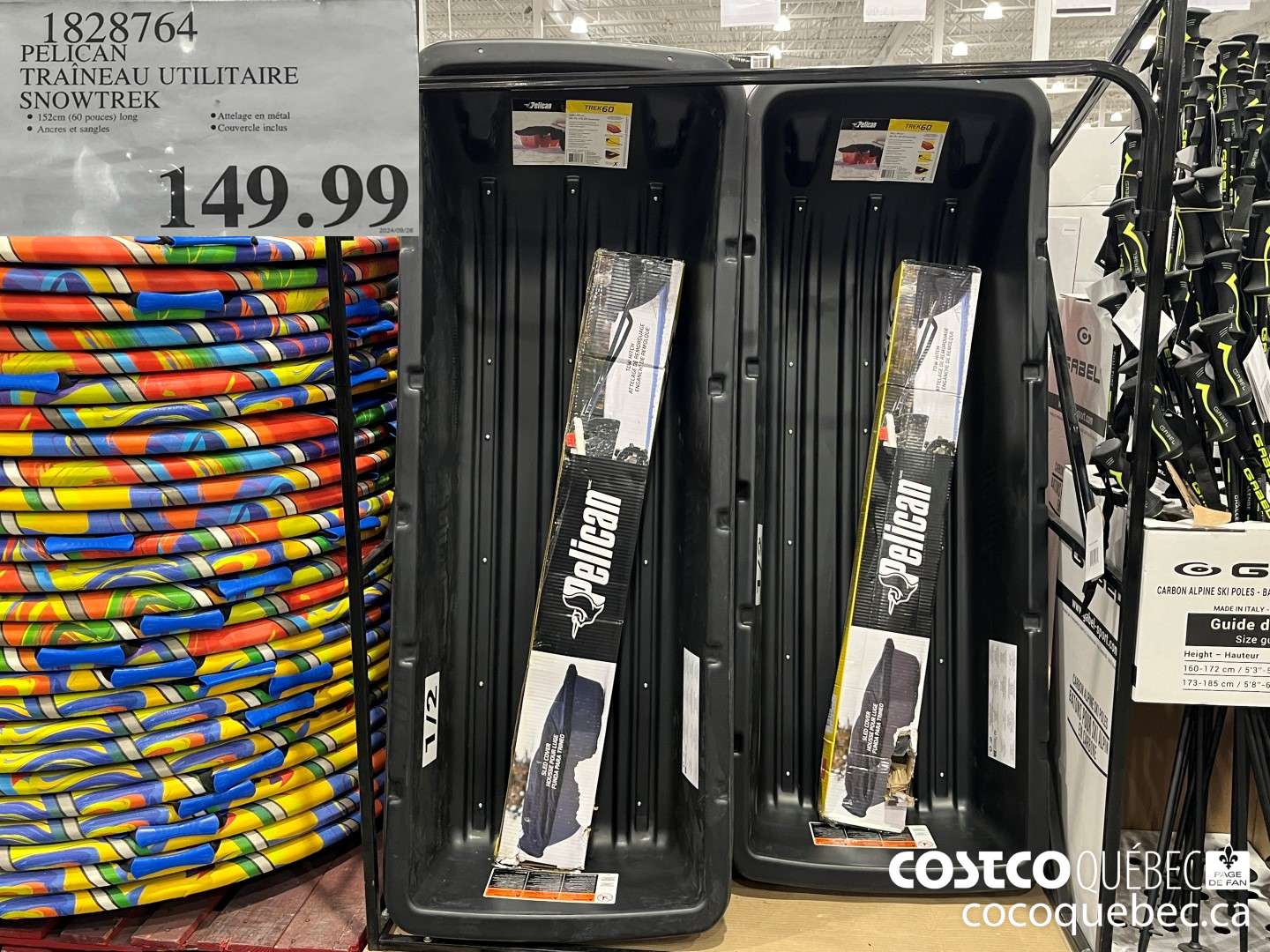 1828764 PELICA TRAINEAU UTILITAIRE SNOWTREK  $149.99