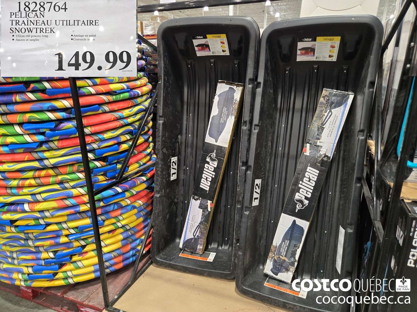 1828764 PELICA TRAINEAU UTILITAIRE SNOWTREK  $149.99