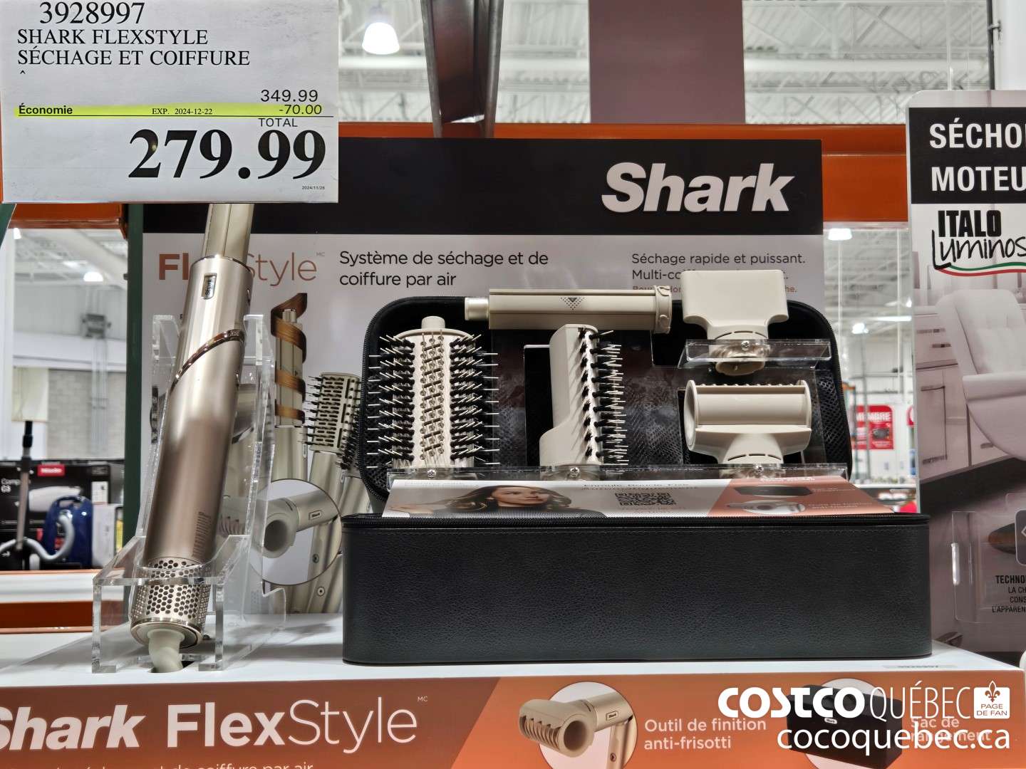 3928997 SHARK FLEXSTYLE | SECHAGE ET COIFFURE  ($70.00 INSTANT SAVINGS EXPIRES ON 2024-12-22) $279.99
