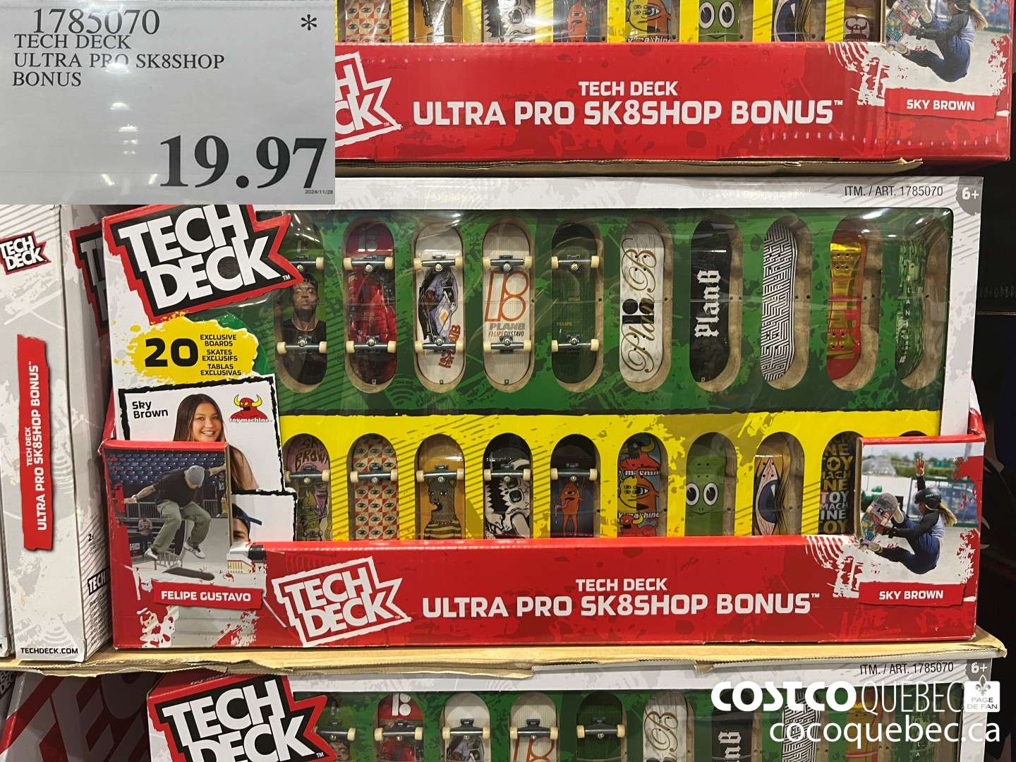 1785070 TECH DECK ULTRA PRO SK8SHOP BONUS  $19.97
