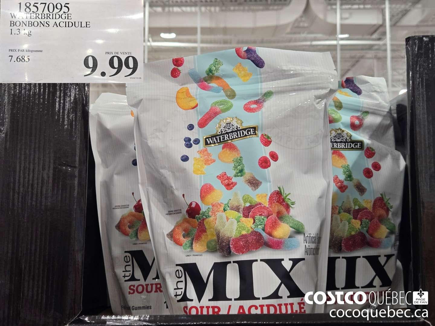 1857095 WATERERBRIDGE BONBONS ACIDULE  $9.99