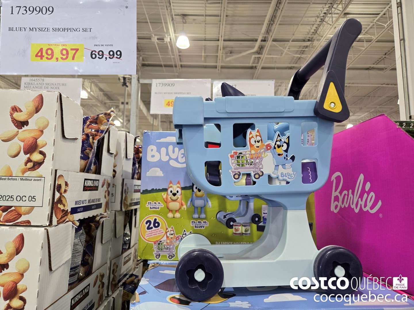 1739909 BLUE Y COFFRET MAGASIN 26 PIECES  $49.97