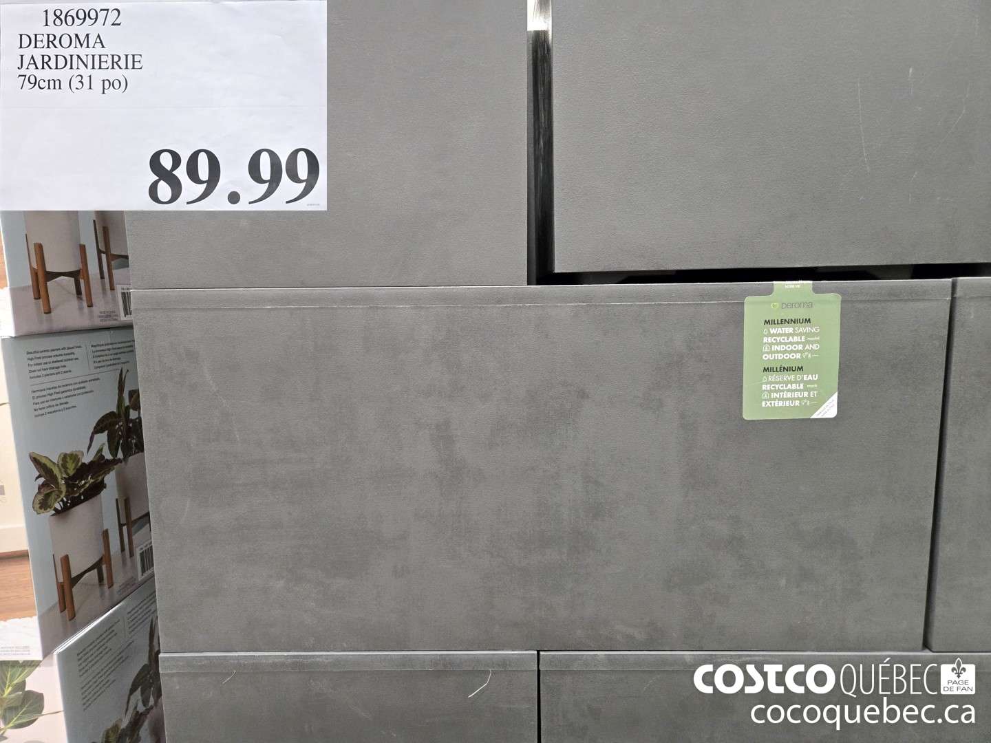 1869972 DEROMA JARDINIERIE  $89.99