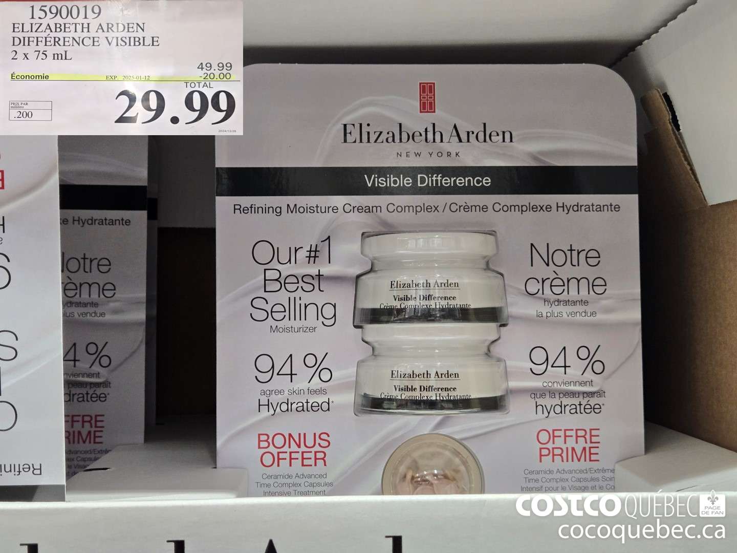 1590019 ELIZABETH ARDEN DIFFERENCE VISIBLE  ($20.00 INSTANT SAVINGS EXPIRES ON 2025-01-12) $29.99