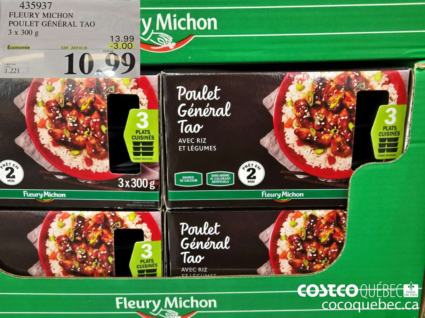 435937 FLEURY MICHON POULET GENERAL TAO 3 x 300 ($3.00 INSTANT SAVINGS EXPIRES ON 2025-01-26) $10.99