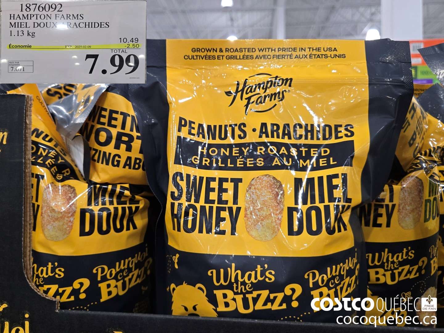 1876092 HAMPTON FARMS MIEL DOUX  ($2.50 INSTANT SAVINGS EXPIRES ON 2025-02-09) $7.99