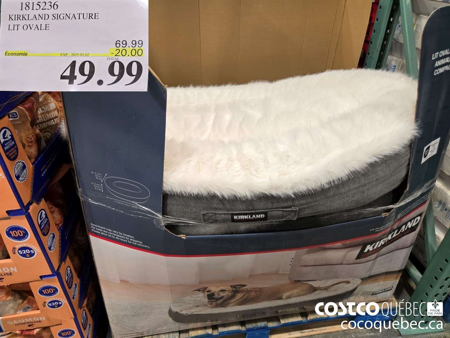 1815236 KIRKLAND SIGNATURE LIT OVALE  ($20.00 INSTANT SAVINGS EXPIRES ON 2025-02-02) $49.99
