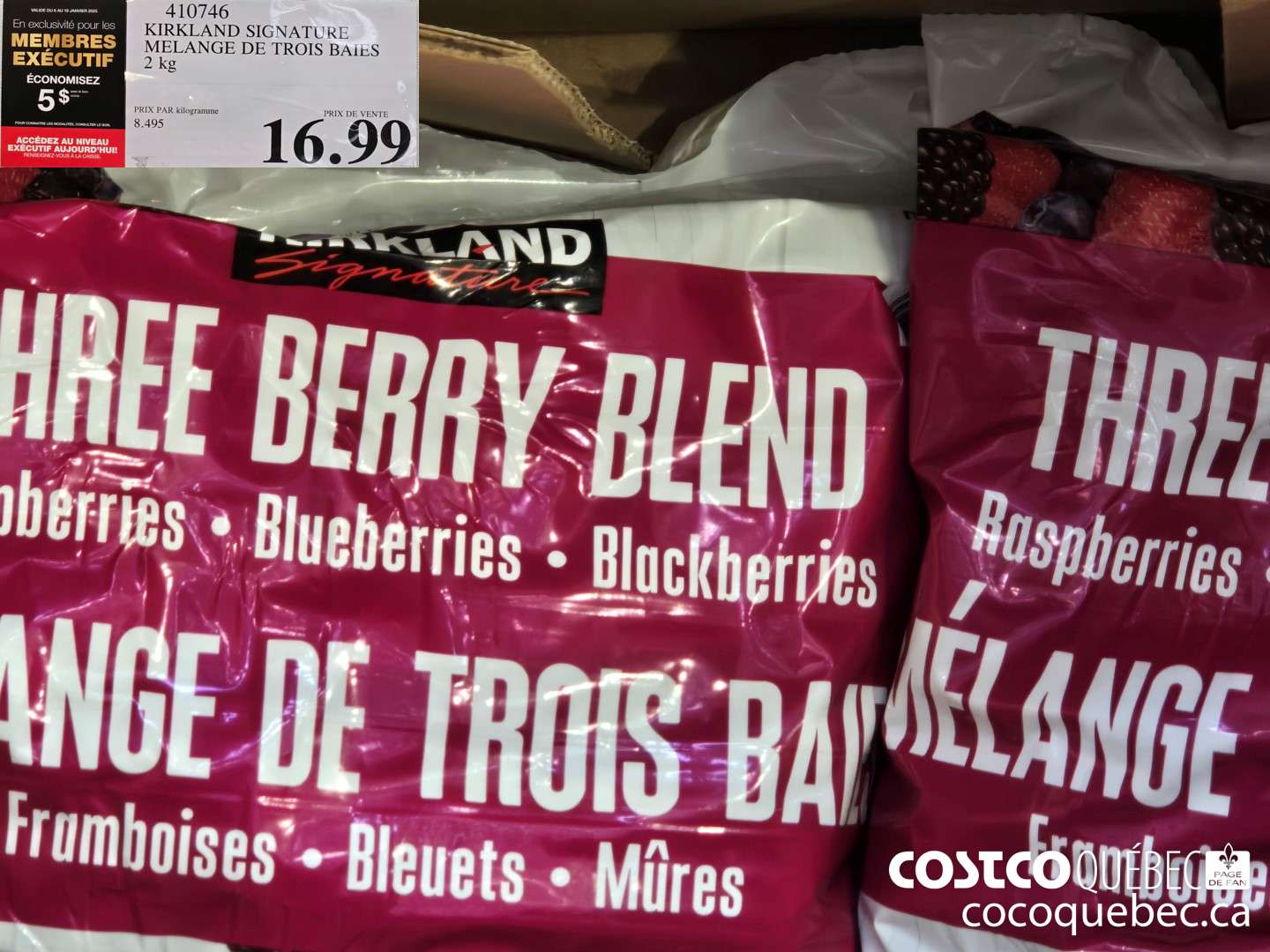 410746 KIRKLAND SIGNATURE MELANGE DE TROIS BIES  ($5.00 INSTANT SAVINGS)