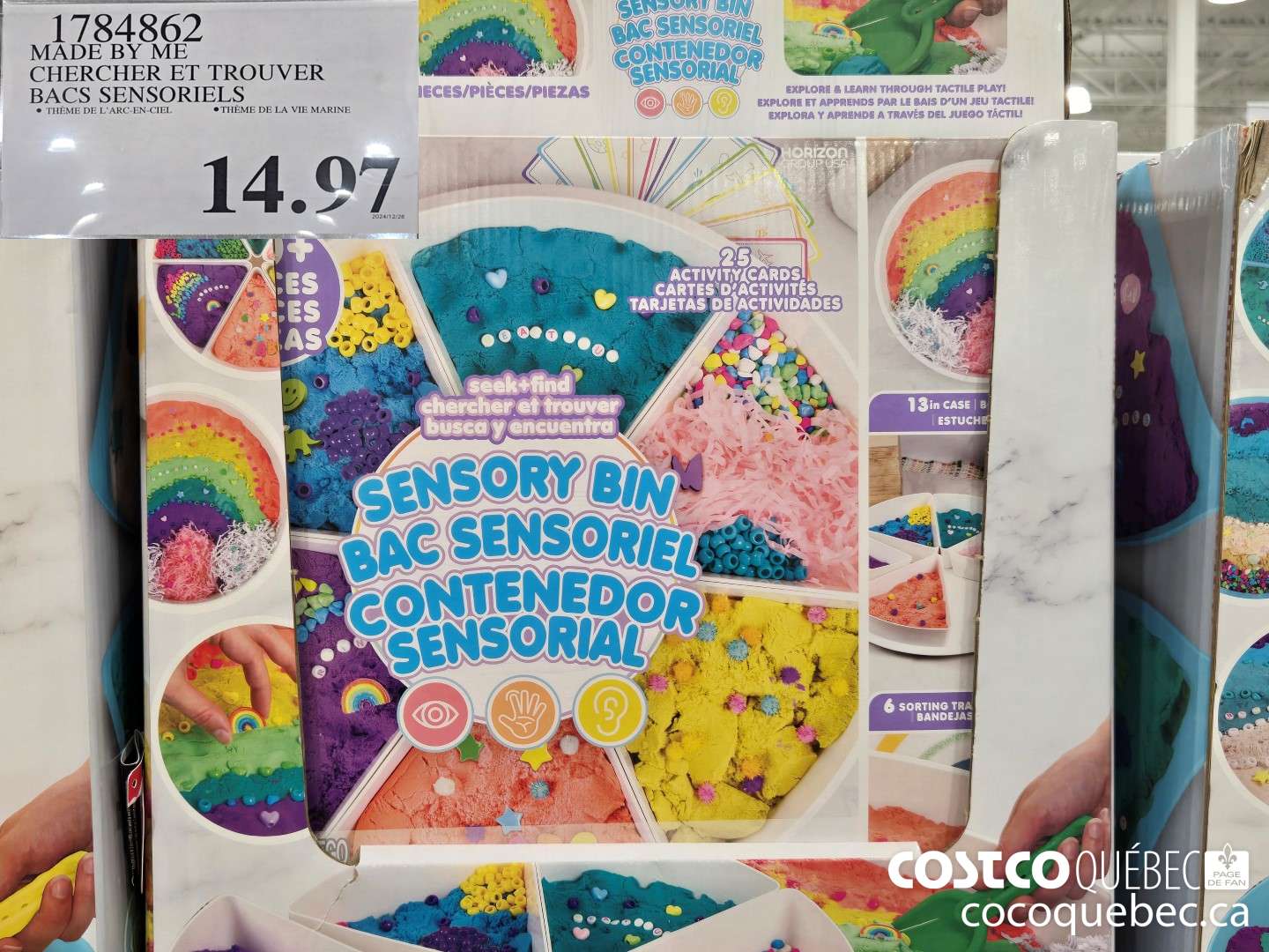 1784862 MADE BY ME CHERCHER ET TROUVER BACS SENSORIELS  $14.97