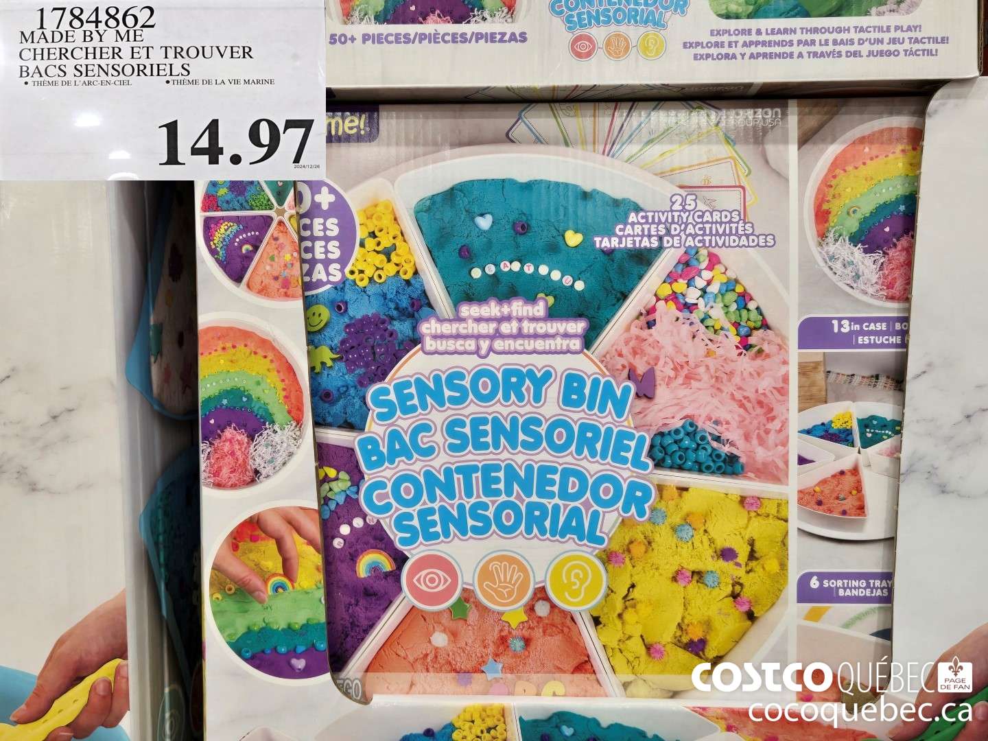 1784862 MADE BY ME CHERCHER ET TROUVER BACS SENSORIELS  $14.97