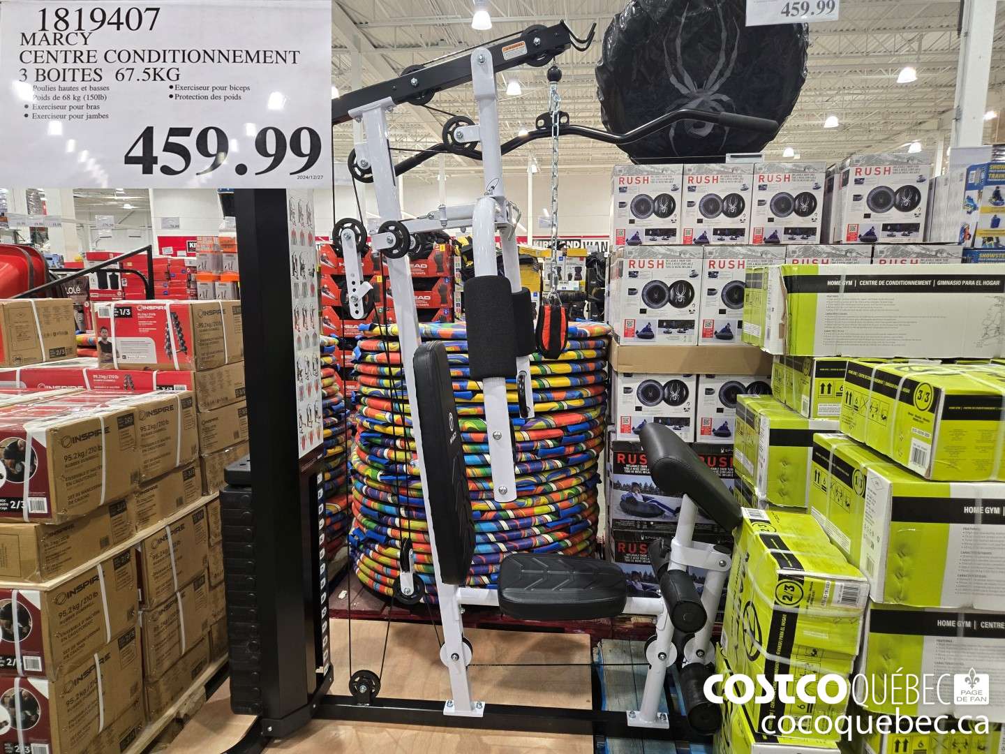 1819407 MARCY CENTRE CONDITIONNEMENT 3 BOITES  $459.99