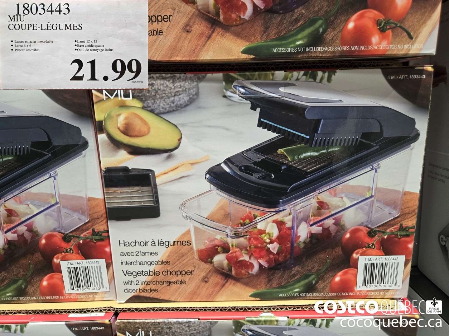 1803443 MIU COUPE-LEGUMES  $21.99