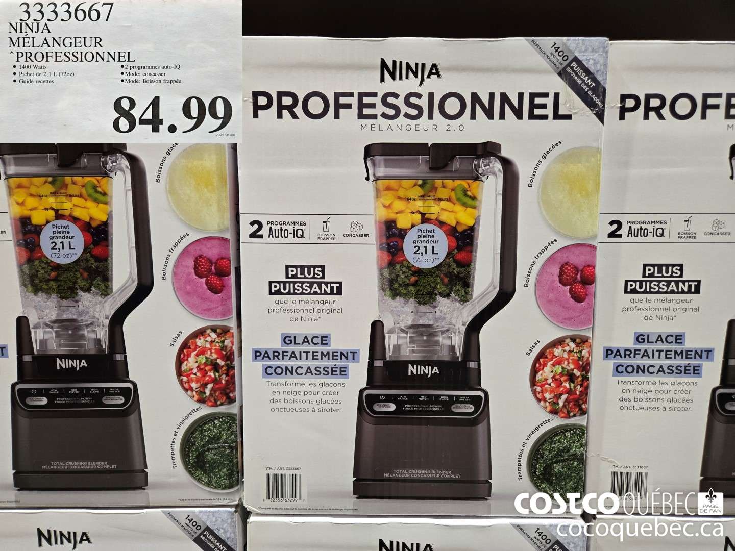 3333667 NINJA MELANGEUR  $84.99