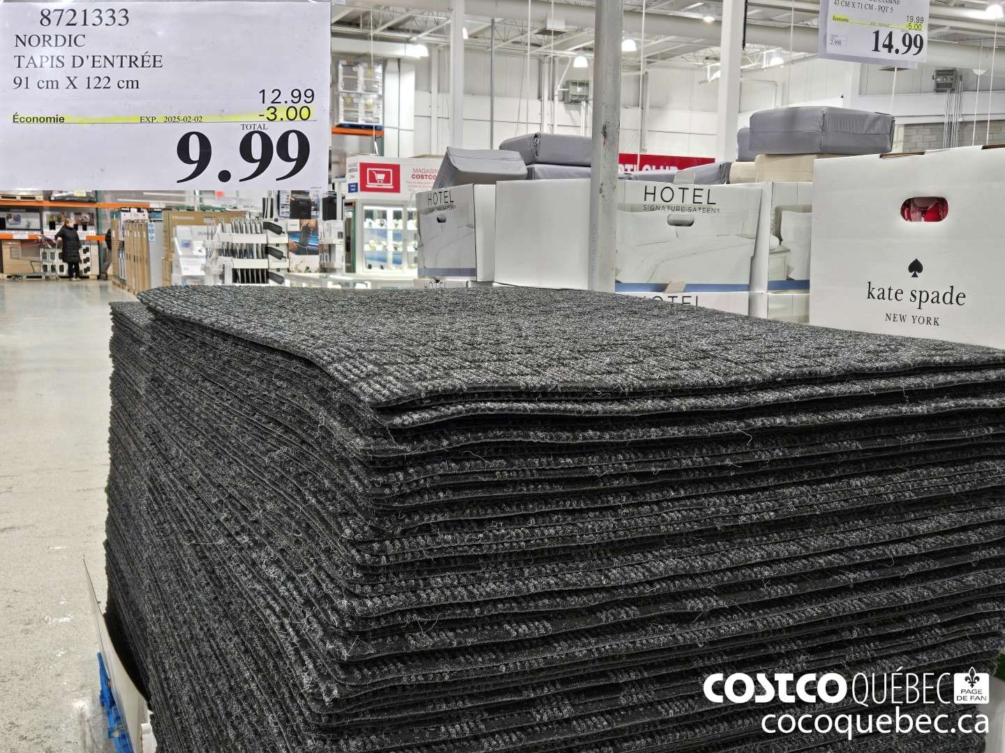 8721333 NORDIC TAPIS D'ENTR 91 cm X 122 cm  ($3.00 INSTANT SAVINGS EXPIRES ON 2025-02-02) $9.99