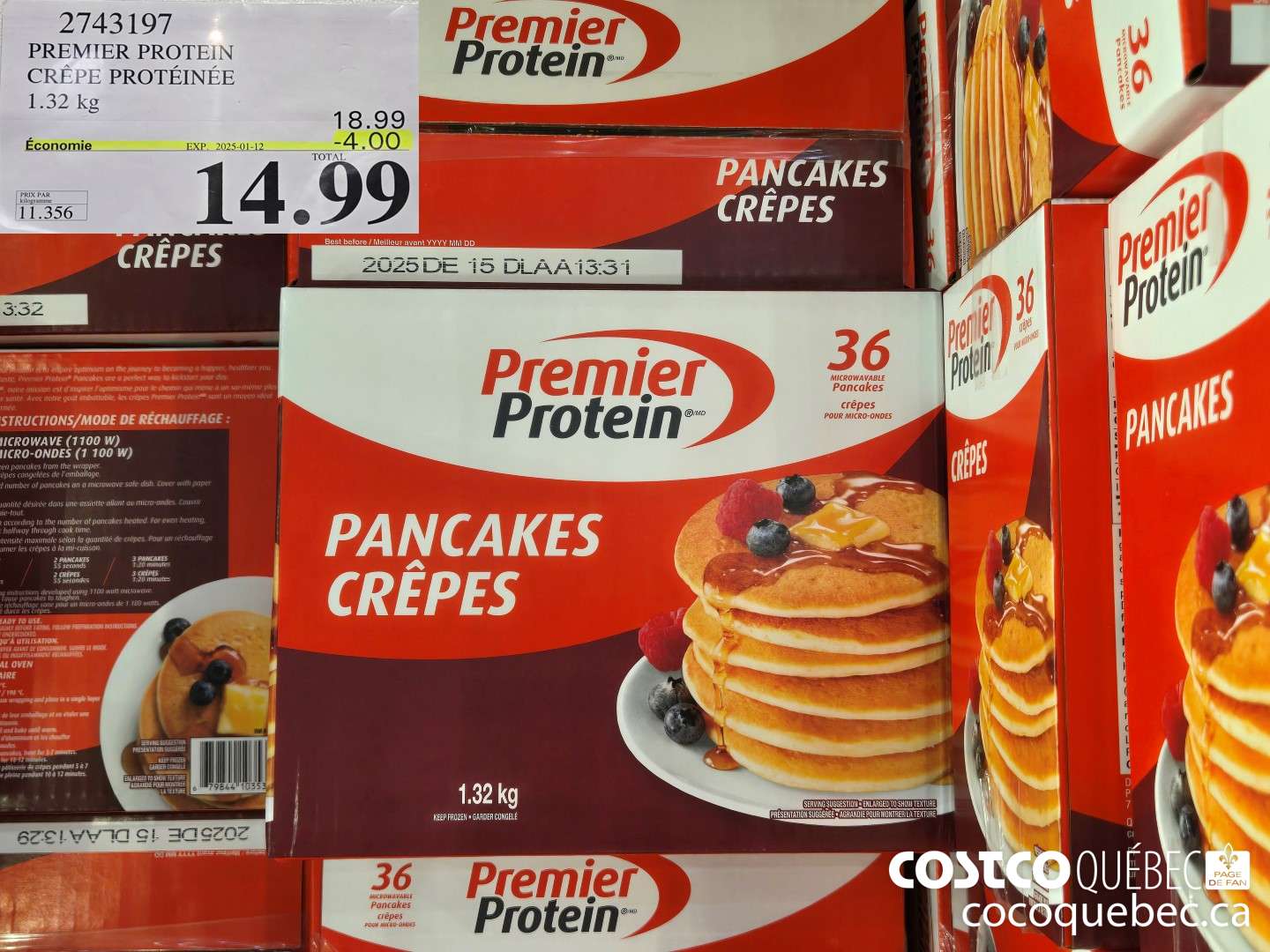 2743197 PREMTER PROTEIN CREPE PROTEINEE 2025-01-12  ($4.00 INSTANT SAVINGS) $14.99
