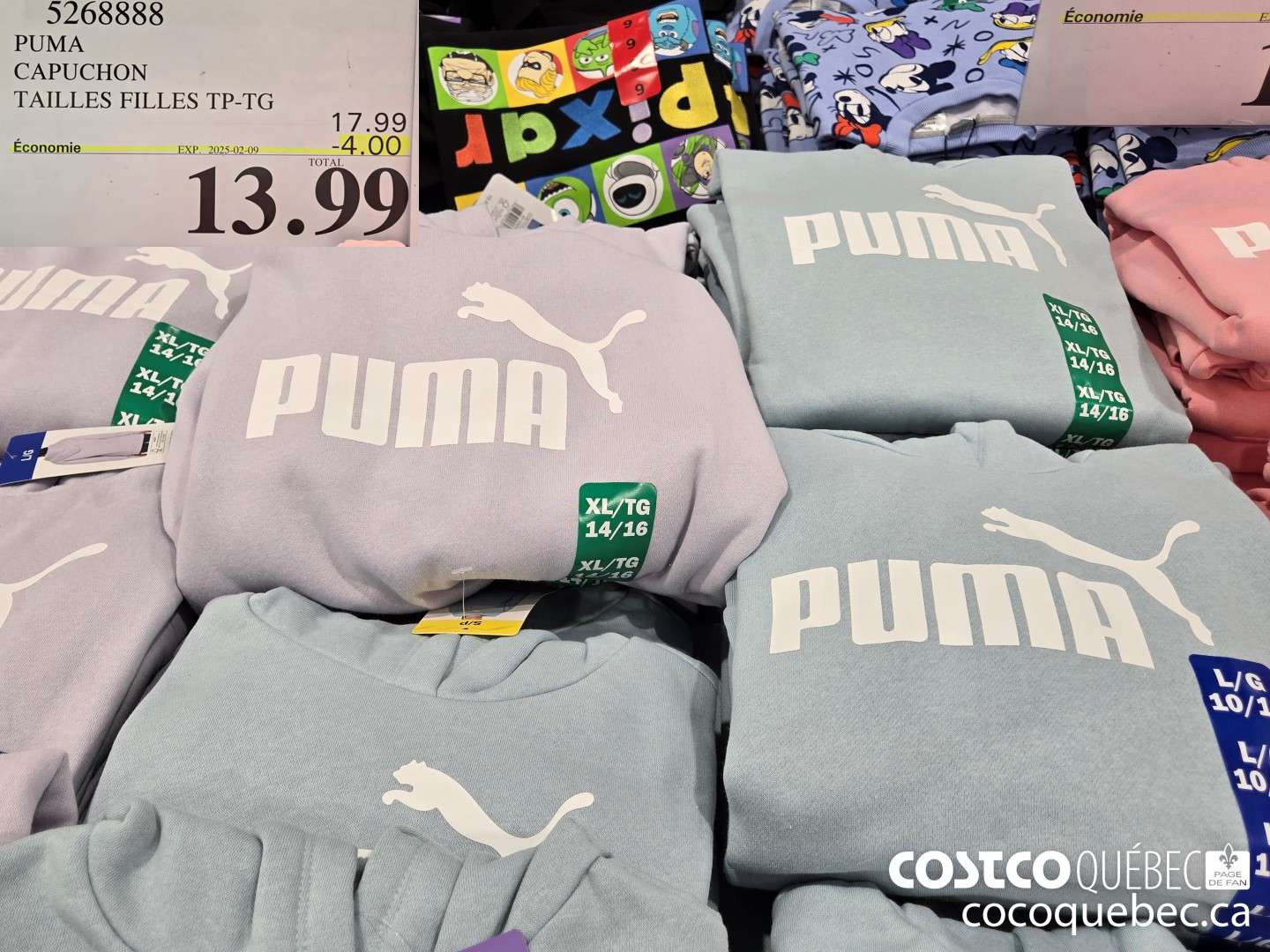 5268888 PUMA CAPUCHON  ($4.00 INSTANT SAVINGS EXPIRES ON 2025-02-09) $13.99