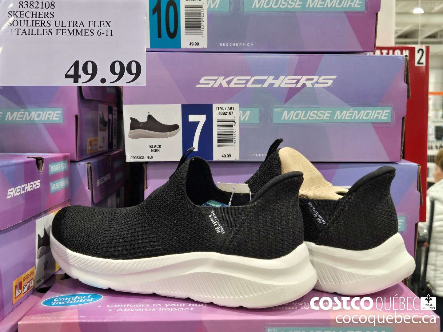 8382108 SKECHERS SOULIERS ULTRA FLEX + TAILLES FEMMES 6-11  $49.99