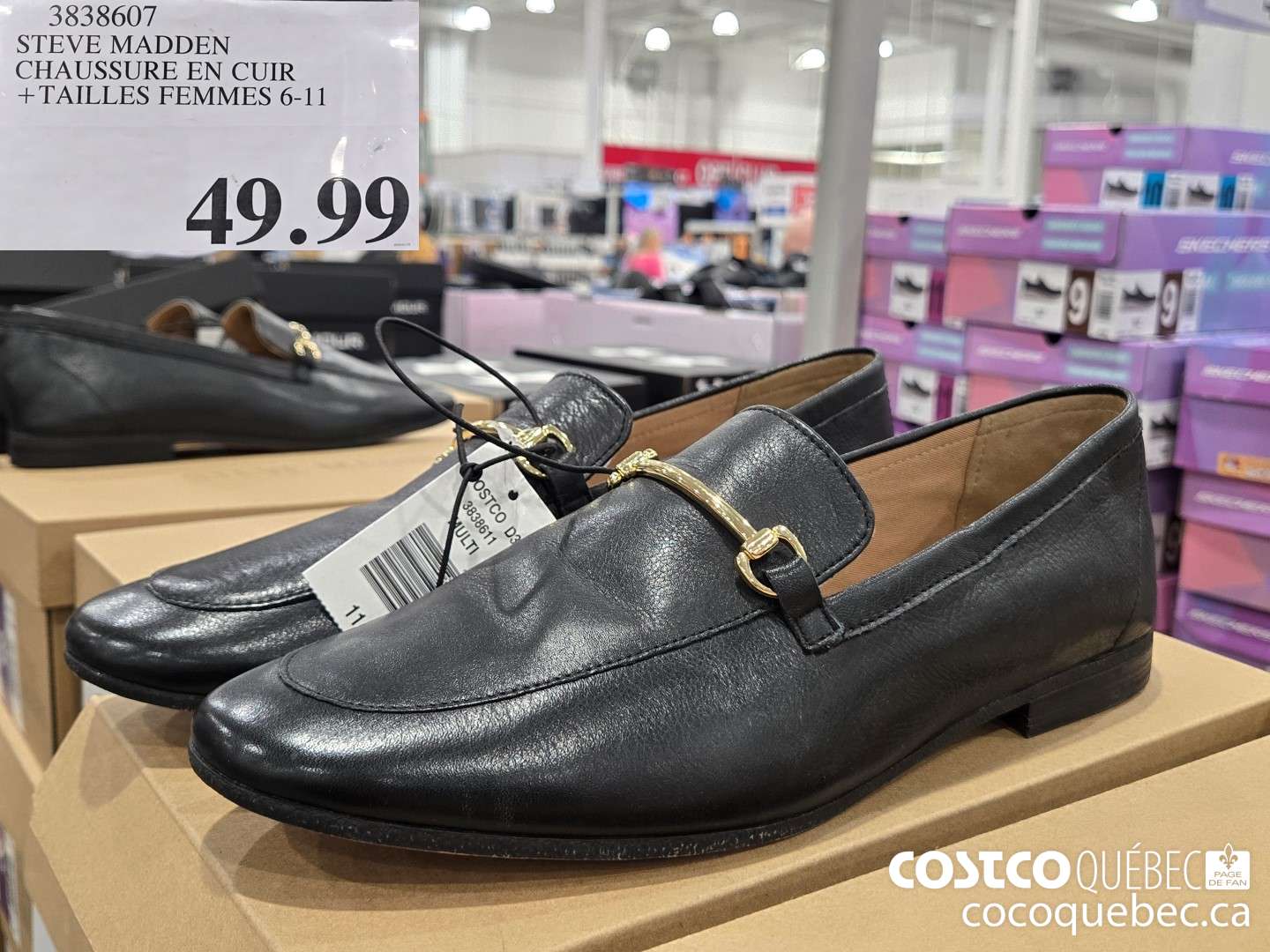 3838607 STEVE MADDEN CHAUSSURE EN CUIR + TAILLES FEMMES 6-11  $49.99