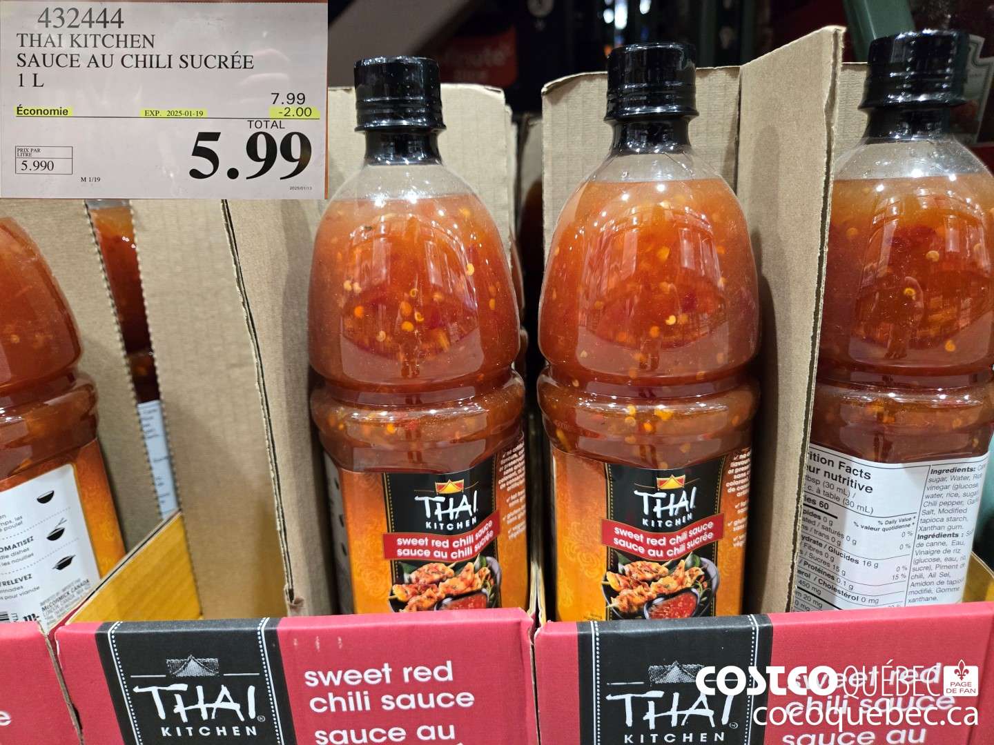 432444 THAI KITCHEN SAUCE AU CHILI SUCREF  ($2.00 INSTANT SAVINGS EXPIRES ON 2025-01-19) $5.99