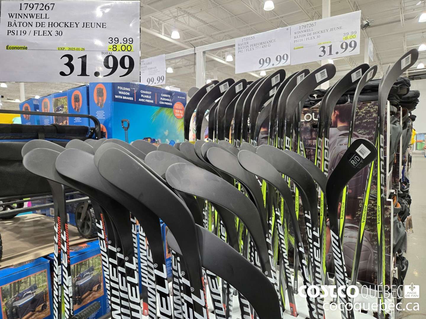 1797267 WINNWELL BATON DE HOCKEY JEUNE PS119 / FLEX 30  ($8.00 INSTANT SAVINGS EXPIRES ON 2025-01-26) $31.99