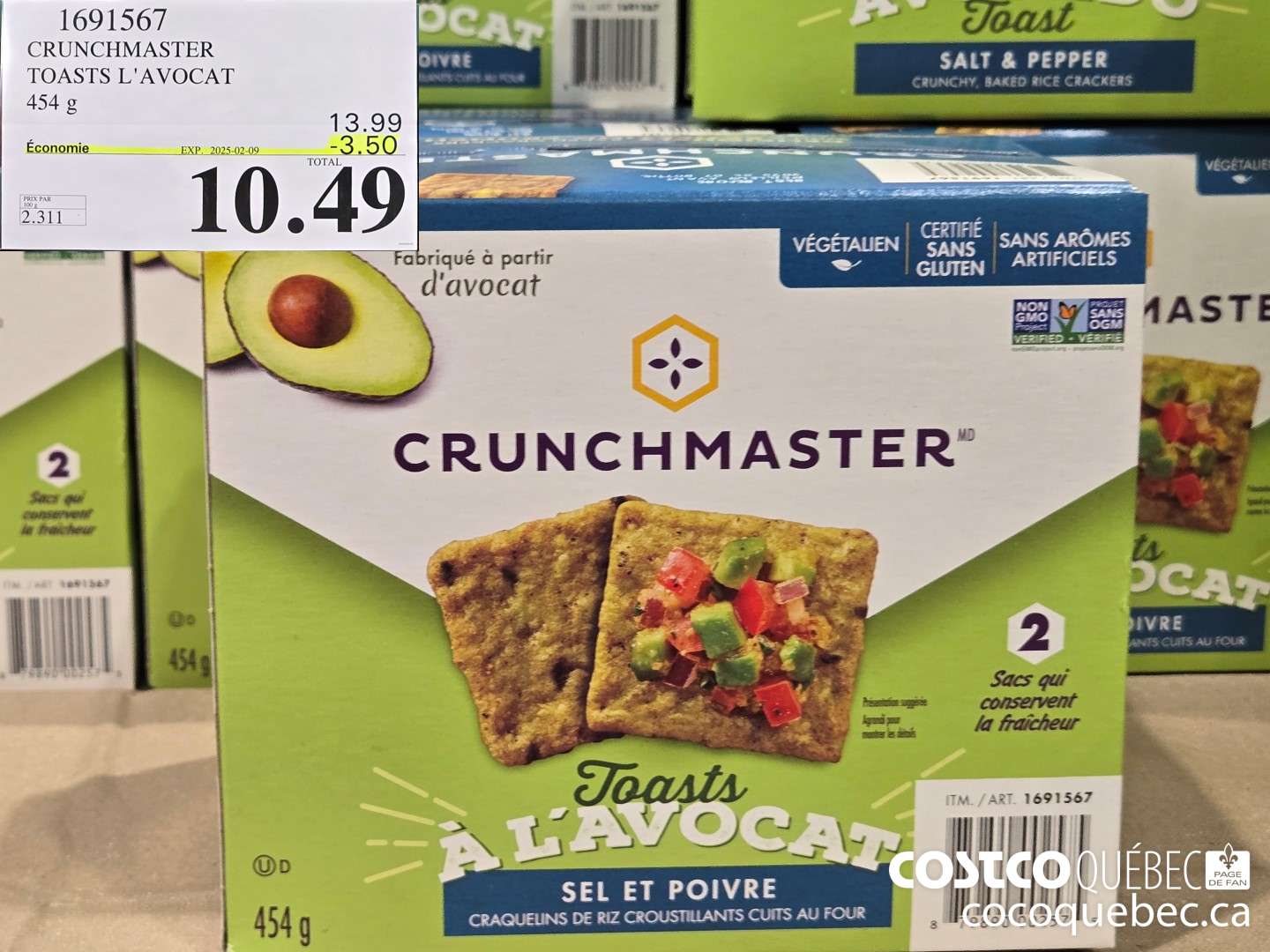 1691567 CRUNCHMASTER ($3.50 INSTANT SAVINGS EXPIRES ON 2025-02-09) $13.99