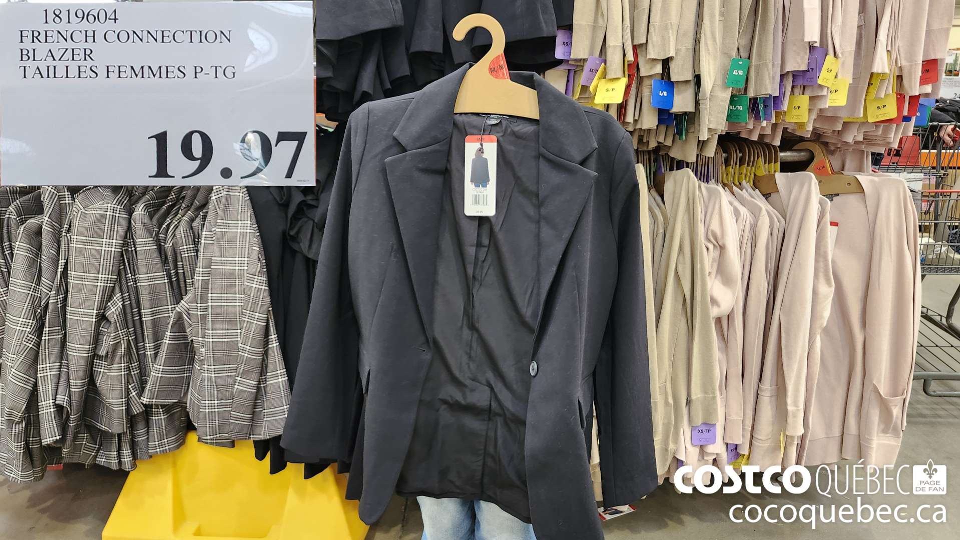 1819604 FRENCH CONNECTION BLAZER  $19.97