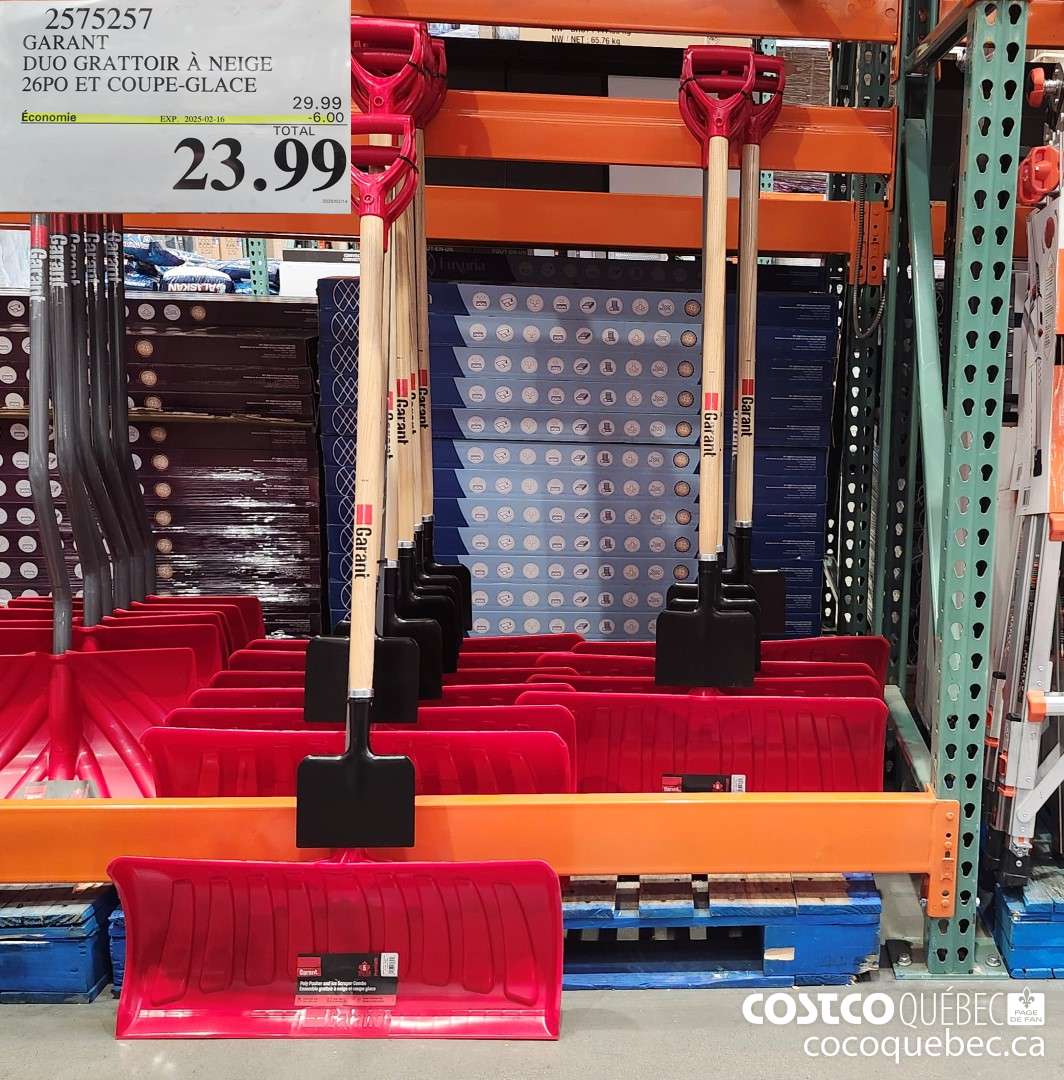 2575257 GARANT DUO GRATTOIR A NEIGE 26PO ET COUPE-GLACE  ($6.00 INSTANT SAVINGS EXPIRES ON 2025-02-16) $23.99