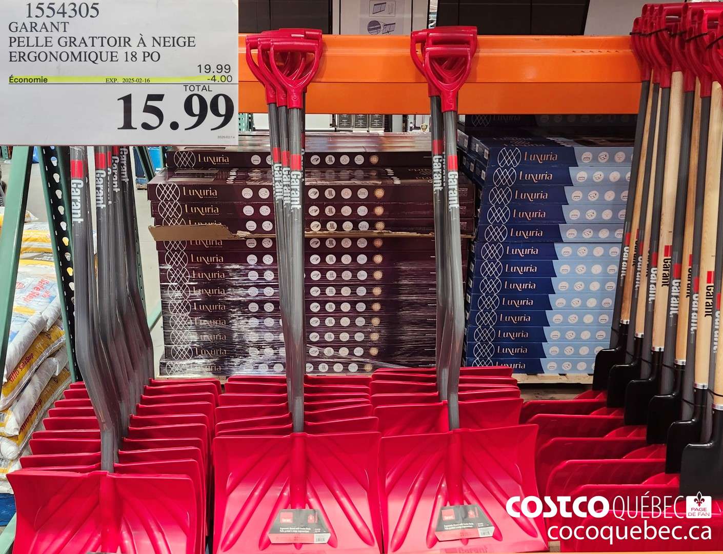 1554305 GARANT PELLE GRATTOIR A NEIGE ($4.00 INSTANT SAVINGS EXPIRES ON 2025-02-16) $15.99