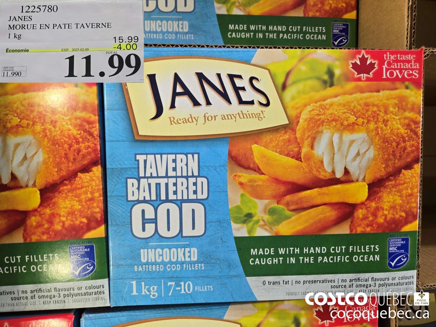 1225780 JANES MORUE EN PATE TAVERNE 1 kg  ($4.00 INSTANT SAVINGS EXPIRES ON 2025-02-09) $11.99