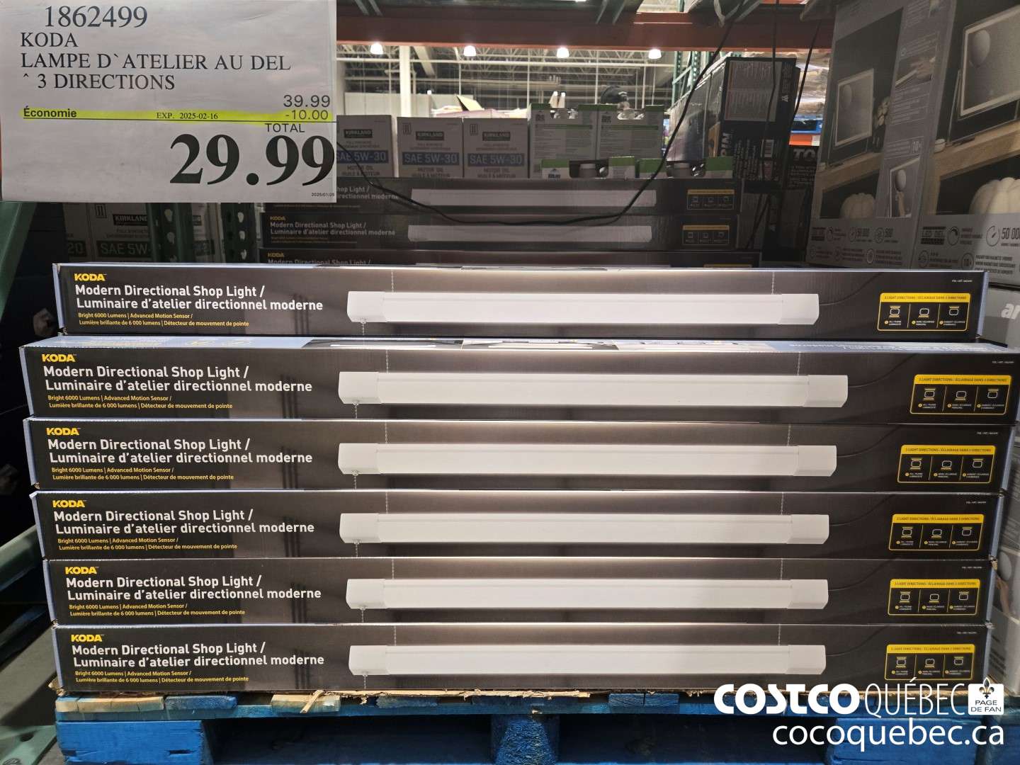 1862499 KODA LAMPE D* ATELIER AU DEL * 3 DIRECTIONS  ($10.00 INSTANT SAVINGS EXPIRES ON 2025-02-16) $29.99