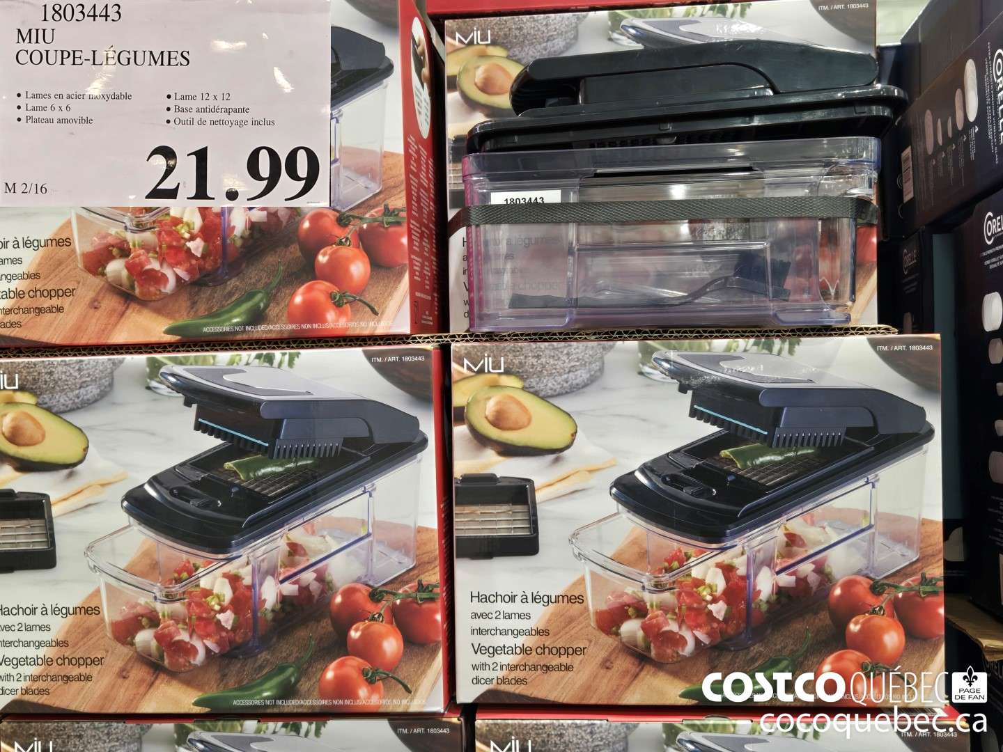 1803443 MIU COUPE-LEGUMES  $21.99