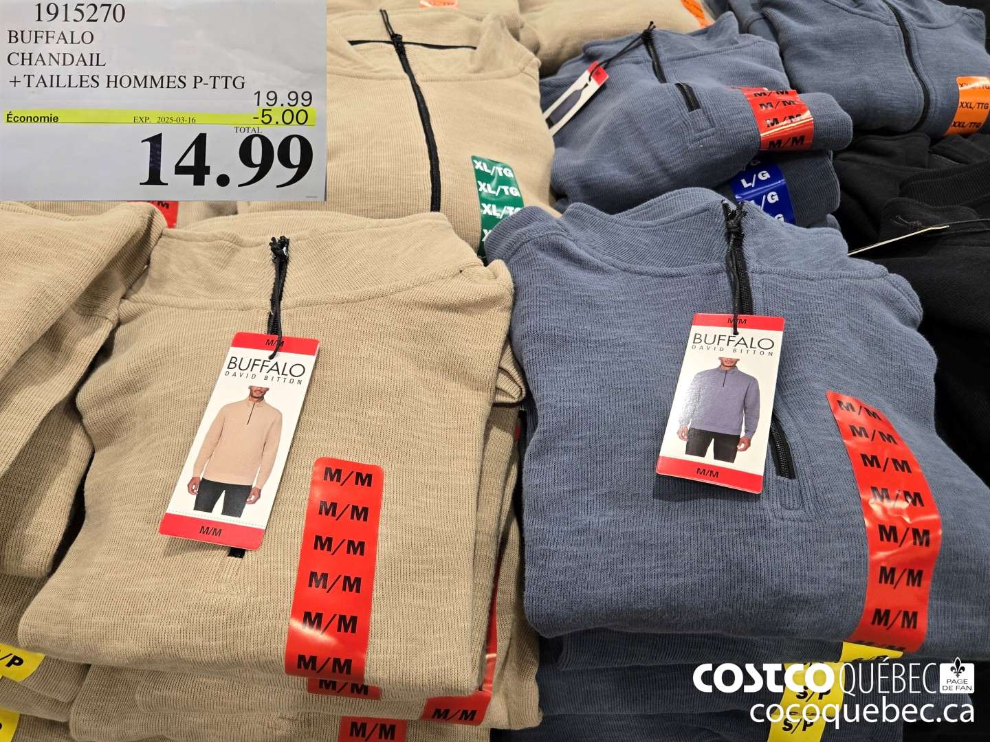 1915270 BUFFALO CHANDAIL  ($5.00 INSTANT SAVINGS EXPIRES ON 2025-03-16) $14.99