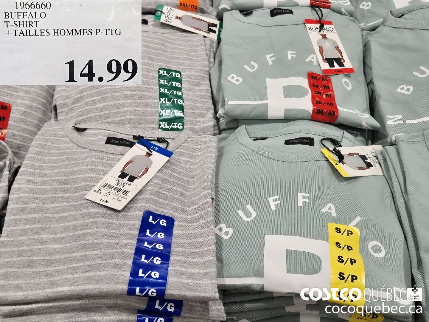 1966660 BUFFALO T-SHIRT $14.99