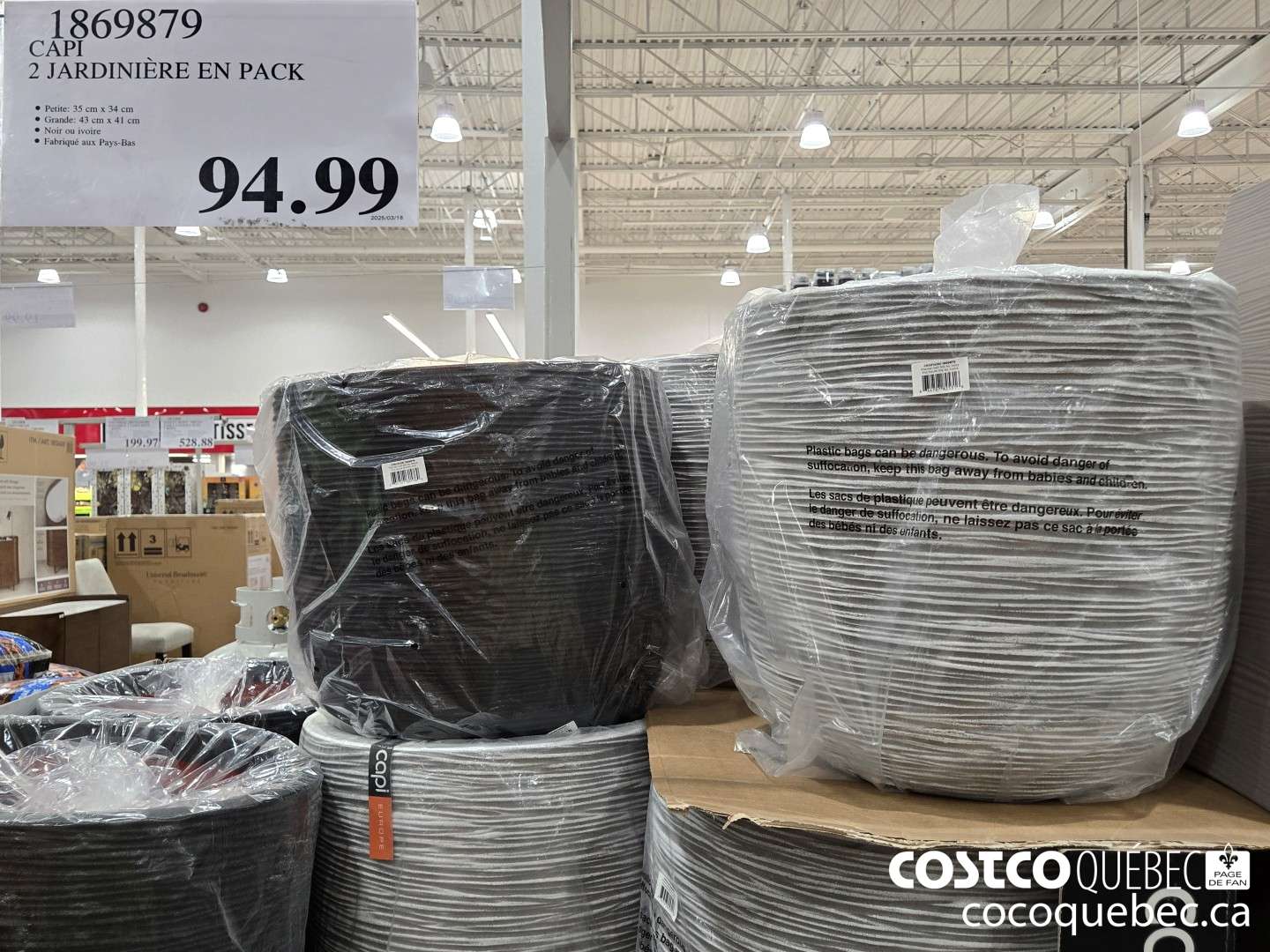 1869879 CAPI 2 JARDINIERE EN PACK  $94.99