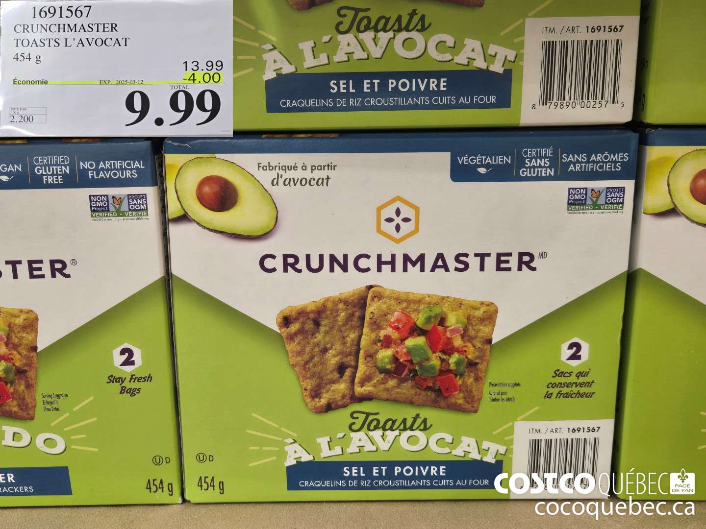 1691567 CRUNCHMASTER ($4.00 INSTANT SAVINGS EXPIRES ON 2025-03-12) $9.99