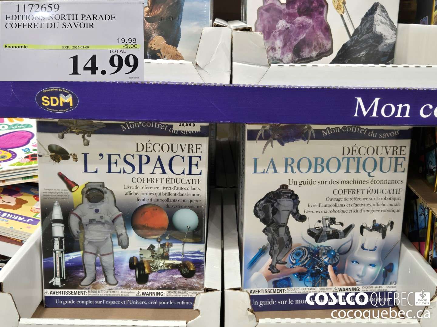 11724659 EDITIONS NORTH PARADE COFFRET DU SAVOIR  ($5.00 INSTANT SAVINGS EXPIRES ON 2025-03-09) $14.99