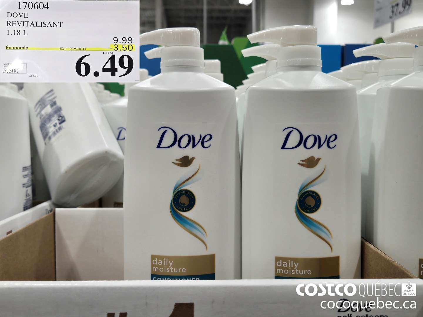 170600 HELLMANN'S VRAIE MAYONNAISE  ($3.50 INSTANT SAVINGS EXPIRES ON 2025-04-13) $6.49